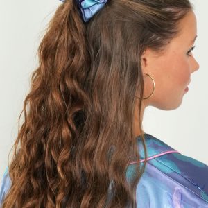 Lilypad Dragonflies Satin Hair Scrunchie