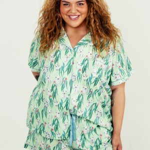 Nap Time Down Under Jersey Knit Cotton Short PJ Set