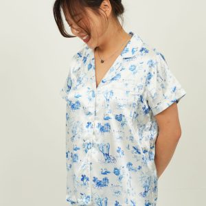 Coming Home Satin Short Pajama Set