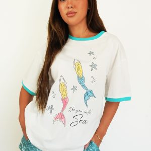 See You In The Sea T-Shirt & Shorts PJ Set