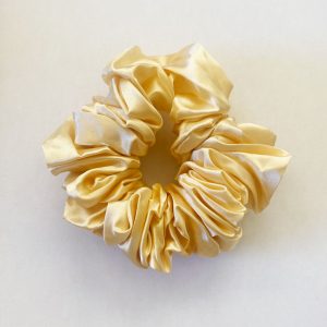 Golden Ticket Satin Hair Scrunchie