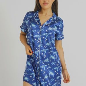 Womens Find The Current Navy Night Shirt