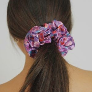Always Growing Satin Scrunchie