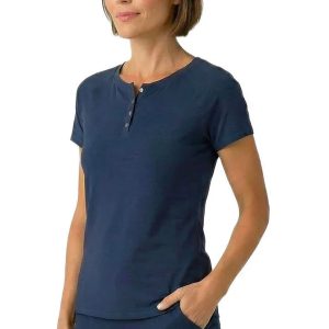 Olivia Short Sleeve Henley Tee