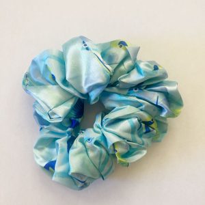 Let's Go Snorkelling Satin Hair Scrunchie