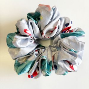 Winter Wonderland Satin Scrunchie