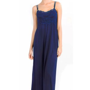 Alissa Double Spaghetti Strap Long Gown