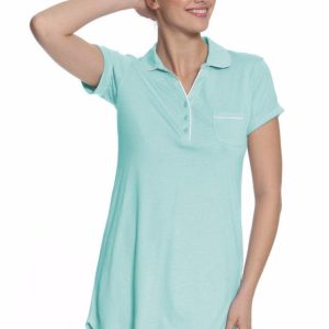 Paige Short Sleeve Pullover Sleepshirt