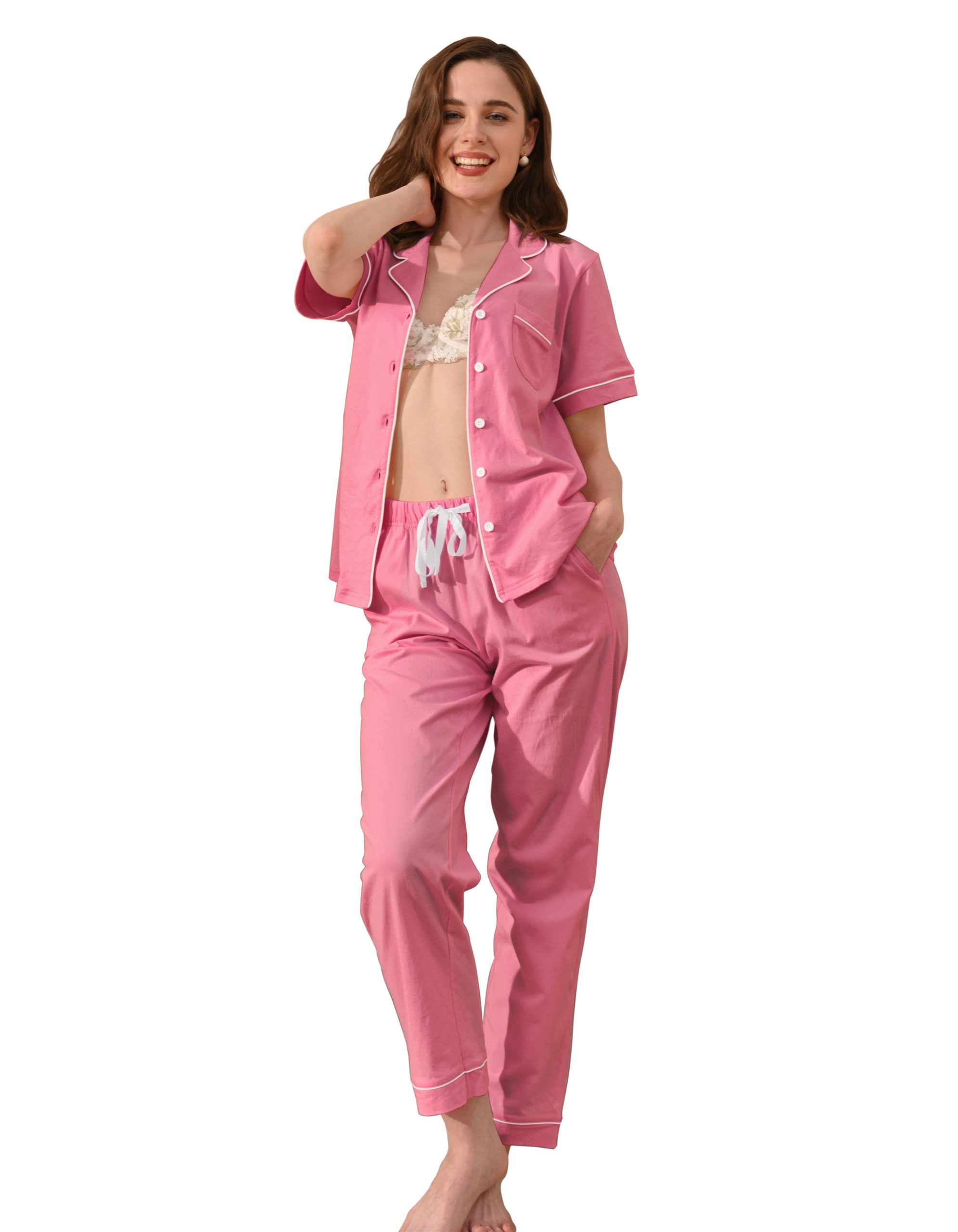 solid-pink-knit-cotton-pajama-set-front.jpg